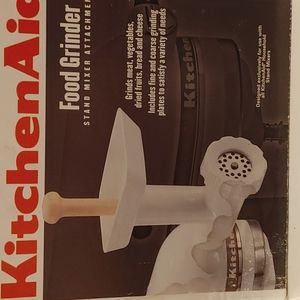 KitchenAid Food Grinder Stand Mixer Attachment Free 🚚